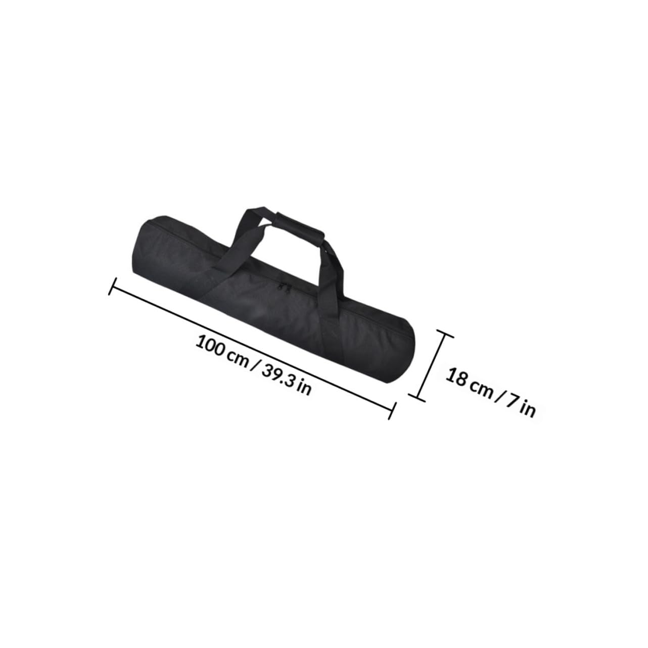 Borsa Portatile Oxford Tracolla Nero Imbottita per Treppiede Spugna Strato di Integrato Antiurto per Uso Fotografico e Outdoor