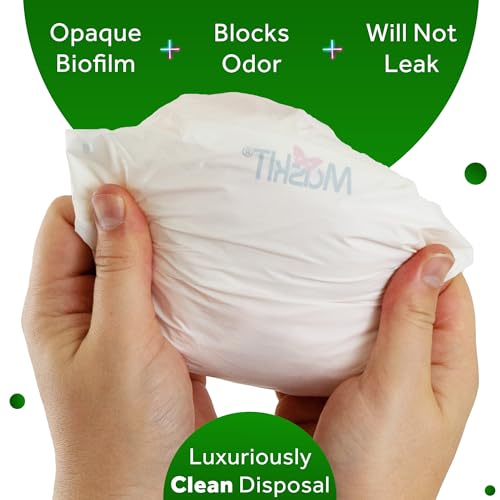 Image of MaskIT Diaper Disposal Bags | Eliminate Odor With Our Patented Odor Blocking Diaper Disposal Bags | Fits All Baby Diapers and Most Adult Diaper Sizes | Plant-Based, Made in the USA, Woman Owned