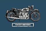 hrd vincent rapide for sale  Deko 7 Blechschild 30 x 20 cm Motorrad - Vincent HRD 998CC