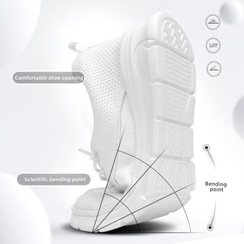 Image of Mens Casual Slip-on Loafers Shoes Non Slip Boat Shoes Sneakers Mesh Business Oxfords Work Driving Lightweight Comfortable Soft Sole Walking