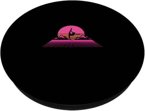 Miniatura 2 de Retro 80s Baton Twirler Majorettes PopSockets intercambiables PopGrip