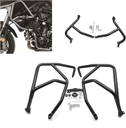 Barres de protection pour moto Benelli TRK702 finition acier - 2