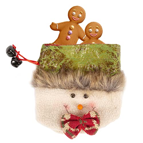 Sacos de boneca de presente de Natal,Saco de Natal bonito - Sacos de presente requintados de cordão