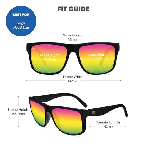 Image of Knockaround Large Polarized Sunglasses for Men & Women - UV400 Protection