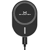 ゴーステック NRGカーマウント2 急速ワイヤレス充電 15W MagSafe充電 車載充電 GHONRG035