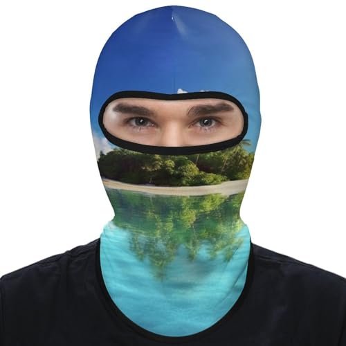 Balaclava de Protección Solar para Hombre y Mujer, Máscara Facial Transpirable para Senderismo, Ciclismo, Correr y Conducir miniatura 1