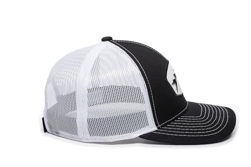 Image of Outdoor Cap Bonefish Graphic Trucker Hat - Mesh Back, Hook /Loop Closure, One Size