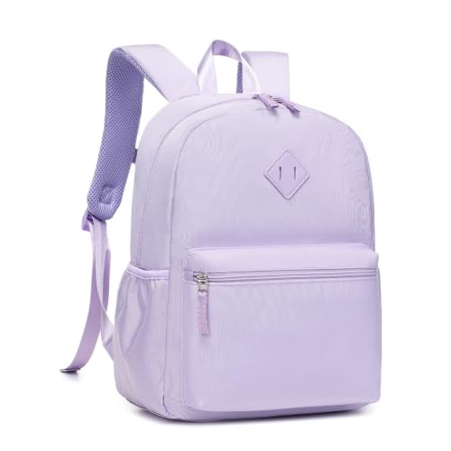 abshoo Kindergarten Backpack for Girls Preschool Backpacks School Bookbag for Kids 4-8(Light Purple)