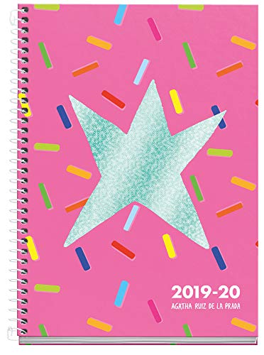 Télécharger Agatha Ruiz de la Prada Agenda scolaire 19/20 Semaine vue Bonbons Castellano Gratuit