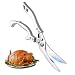 Produktbild Geflügelschere Edelstahl Profi, mit Ergonomischen Griff, Geflügelscheren Testsieger, Fleischschere, zum Zerteilen von Ente, Huhn, Gans, Pute oder Truthahn