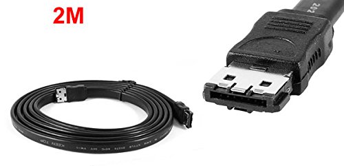 SATA 電源 延長 ハードドライブ ケーブル ブラック 60cm メス オス Amazon | uxcell SATAケーブル データケーブル eSATA延長ケーブル HDD