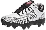 New Balance Men's 4040 V5 TPU Molded Baseball Shoe, Pedroia Camo White, 16 W US