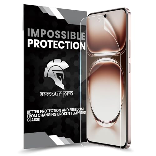Image of ArmourPro Edge to Edge Screen Protector for Oppo Reno 12 Pro (6.7 Inch) with Easy Installation Kit | Crystal Clear, Case Friendly Coverage, Ultra Thin Membrane