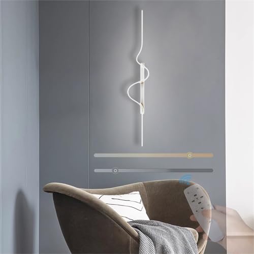 Aplique de pared LED regulable para eliminar fatiga visual con mando