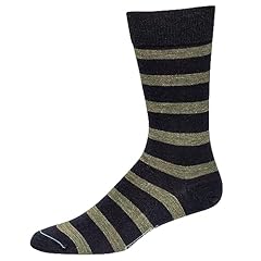 Navy With Olive Stripes