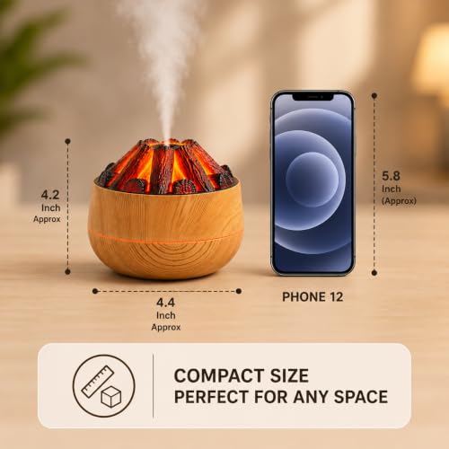 Image of Inrorans Electric 3D Glass Wax Melt Warmer Oil Burner with Stable Heating PTC Reusable Silicone Tray Night Light Fragrance Warmer for Home Fragrance Warmer no (Volcano)