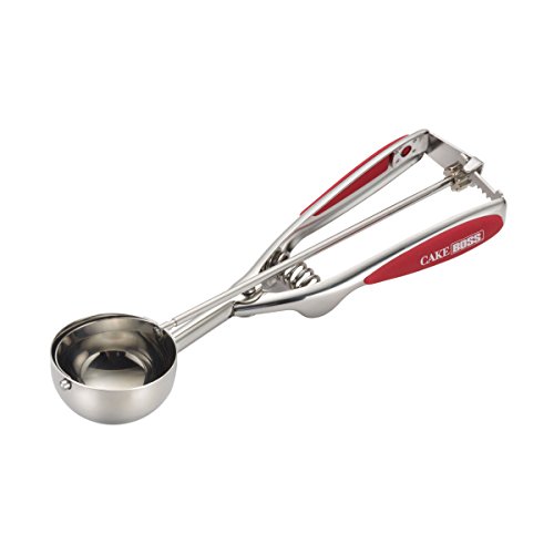 Cake Boss Stainless Steel Tools and Gadgets 2-Tablespoon Mechanical Cookie Scoop