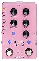Multi-delay effect pedal 14 selectable delay modes Metal case Dimensions (L x W x H): 115 x 75 x 33 mm Weight: 334 g