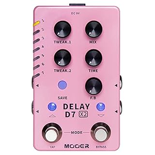 Pédale d’effet MOOER D7 DELAY X2 - Les Beatles, Paul McCartney, John Lennon, RIngo Starr, George Harrison