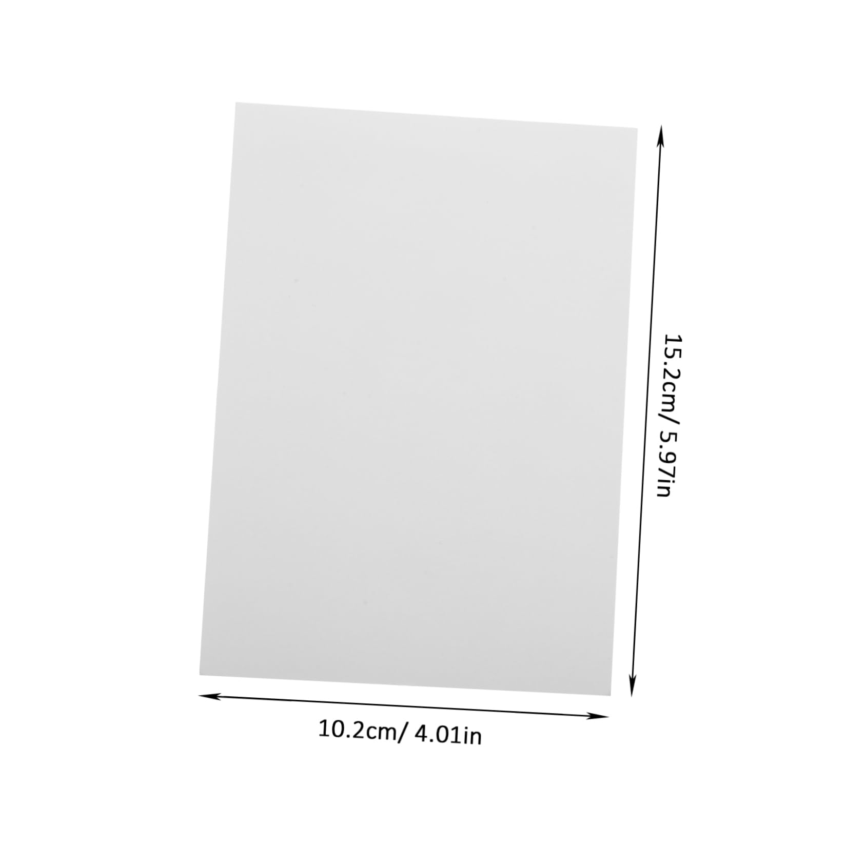 jojofuny 4 Sätze Fotopapier Druckerpapier Glossy Paper Photopapier Photo Paper Durckerpapier Druckpapier Einladung Fotografisch Bilder Broschürenpapier Hochglanzpapier Weiß 100 Blätter * 4