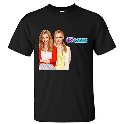 WPAD Men's Television Series Liv and Maddie T-shirt black L image 2