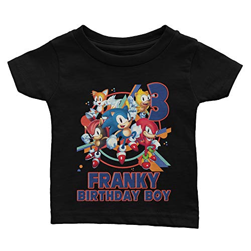 Family Custom Sonic Birthday Shirt