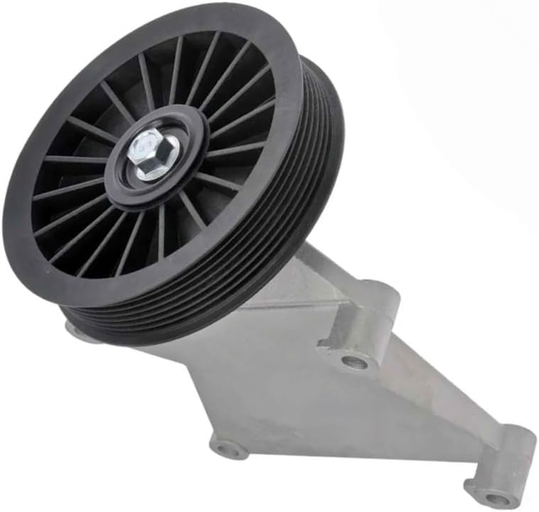 KarParts360 For Honda Accord 2003 04 05 06 2007 Air Conditioning Bypass Pulley | Plastic Pulley; Aluminum Bracket | Serpentine | 5.2 Inches Outside Diameter | Replacement For 38810RAAA01
