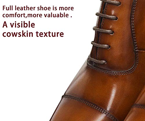 Men’s Dress Oxford Formal Shoes LeatherBusiness Shoes for Men4