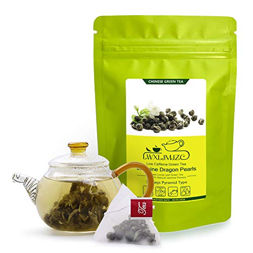 ジャスミン茶 中国茶 茉莉花香 茉莉龍珠 白龍珠 緑茶 20袋 ティーパック