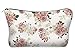 Federmäppchen Kosmetiktasche Federtasche Stiftemappe Make Up Täschchen Full Print All Over Bag Fresh Power Pink Roses Blumenmuster [009]