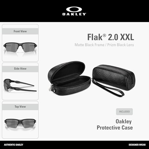 Image of Oakley Flak 2.0 XXL OO9488 Rectangle Sunglasses for Men for Women