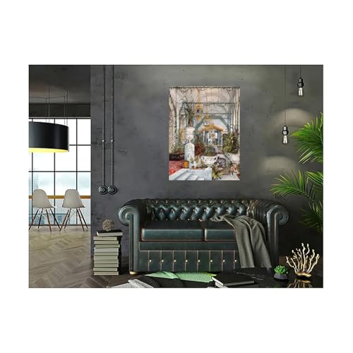Poster Winter Garden Ukhtomsky affiche deco salon grand format - 3