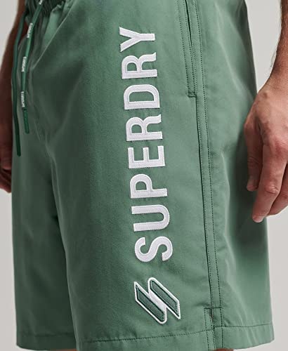 Maillot de bain slips homme Superdry classique pour la natation