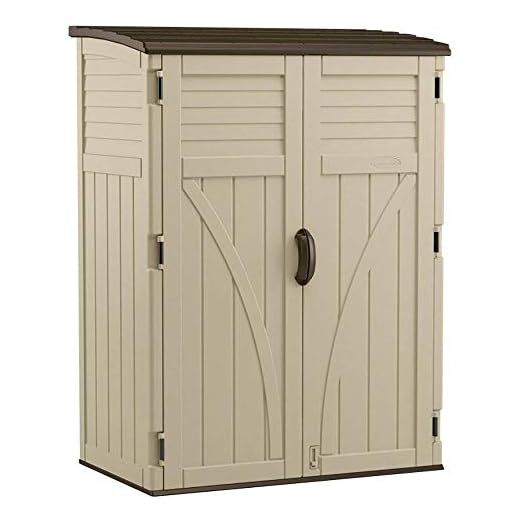 Suncast 54 Cubic Feet Vertical Shed