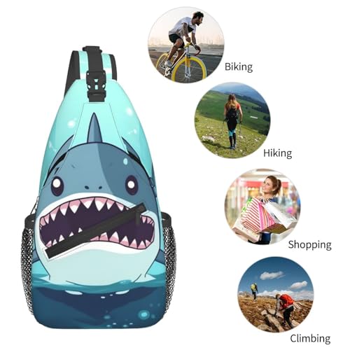 Bolso pequeño de pecho estilo bandolera para senderismo miniatura 6