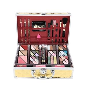 Veganistische Make-up Cosmetische Koffer Love Urban Beauty Luxe Gold Touch Reiscadeauset 73st