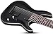 Schecter Damien Platinum 9-String Electric Guitar, Rosewood Fingerboard, Satin Black