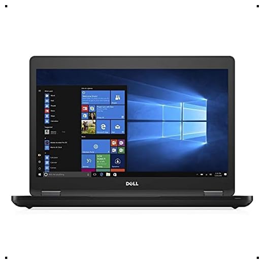 Dell Latitude 5480 | 14 inch Business Laptop | Intel i5-6300U | 8GB DDR4 | 256GB SSD | Backlit Keyboard | Win 10 Pro (Renewed)