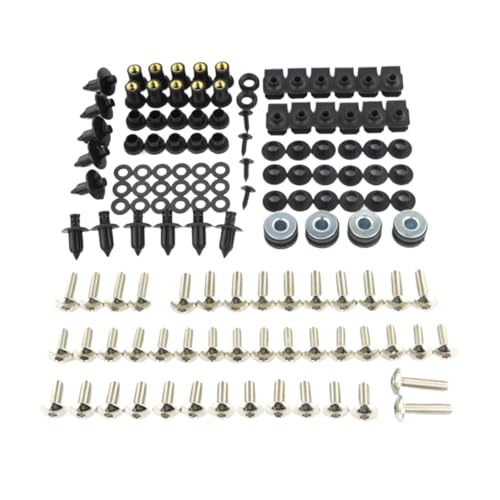 �I�[�g�o�C�p�l�W Compatible With Suzuki For GW250F 2015 2016 2017 2018 For SV650 2009 2010 2011 2012 �I�[�g�o�C�l�W�t�@�X�i�[�Œ�{���g(Silver1)
