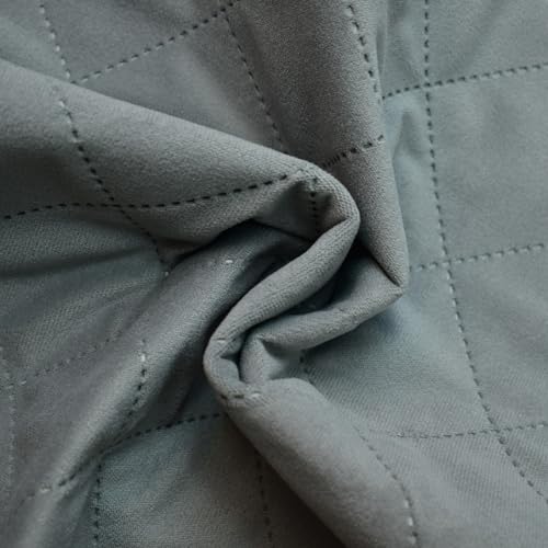 Tissu d'ameublement matelassé velours microfibre pour masquer usure de fauteuil