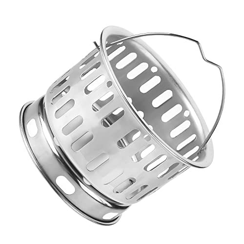 Colador para fregadero de acero inoxidable 3.03 pulg
