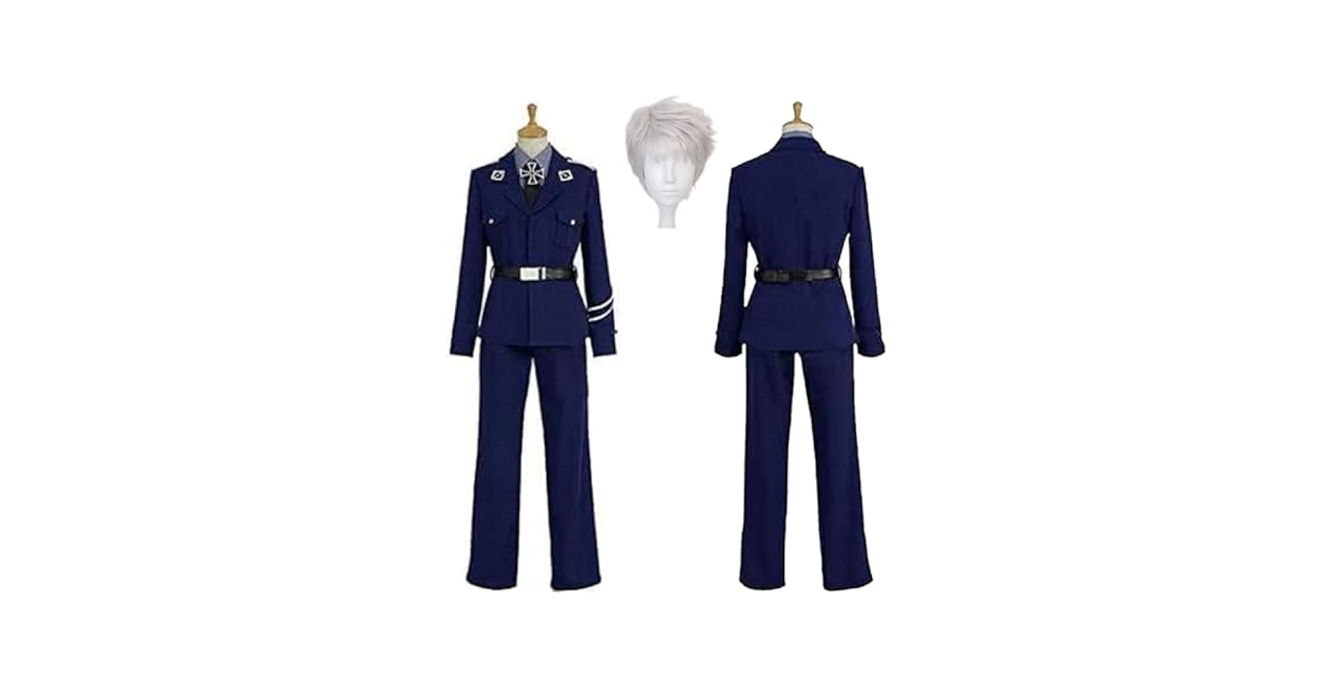 あ*か様 ヘタリア コスプレ 衣装 ウィッグ プロイセン ギルベルト・バイルシュ Amazon.co.jp: LUCKYCOS ギルベルト バイルシュミット 軍服