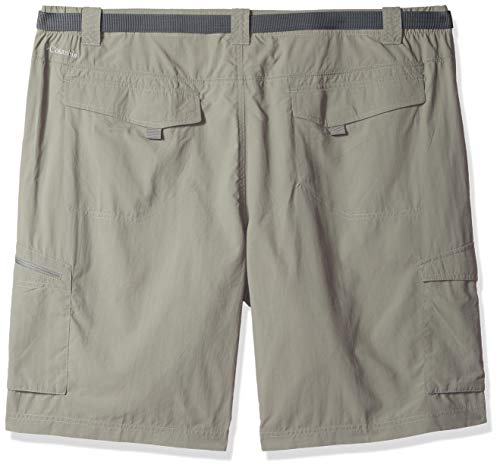 Image of Columbia Men's Regular Fit Shorts (AM4723 Cypress Heather Camo Print 40)