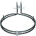 LUTH Premium Profi Parts Heizspirale Heizelement Umluftheizung 2000W 230V kompatibel mit Electrolux 3570284038 3581907361 IRCA 3143R689 Privileg 07749567 für Backofen Herd