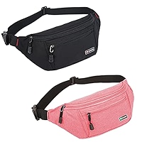 Fanny Pack for Men Women, Waterproof Sports Waist Bag Pack