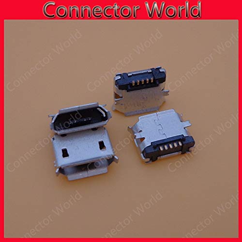 Gimax 500X Micro usb jack Connector charging port socket smd feet 5pin For Nokia/oppo/Huawei/. tablet pc mobile phone netbook