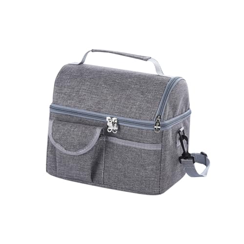 PEPLAYTAL Bolsa Térmica Reutilizable para Almuerzo Aislante y Ligera con Gran Capacidad Portátil y Fácil de Limpiar para Mujeres Niñas y Trabajo Mantiene la Comida Fría o Caliente por Horas