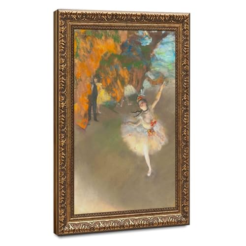Impression sur toile Edgar Degas Ballet L'étoile cadre 61x91cm