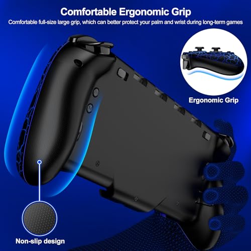 Switch Controller for Nintendo Switch/OLED, (No Drift, No Deadzone) Hall Effect Joystick Wireless Sw