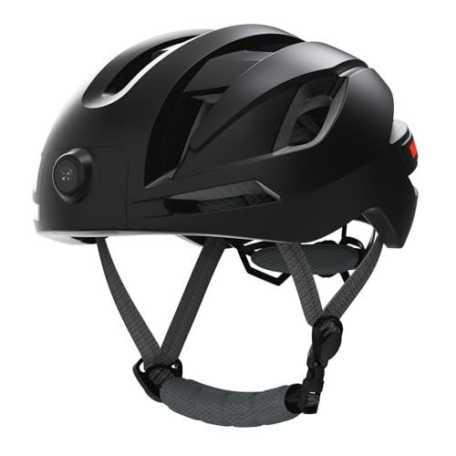 Casco de bicicleta inteligente Alomejor con llamadas BT y carcasa ABS de 58 a 61 cm 3